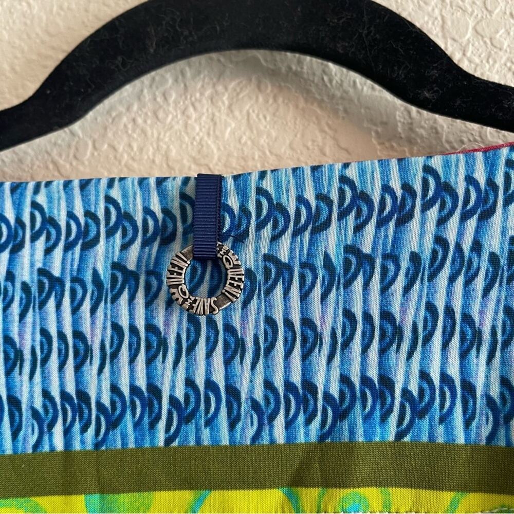 Save The Queen Patchwork Pattern Colorful Maximal… - image 4